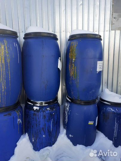 Бочка пластиковая бу 227л в челябинской области