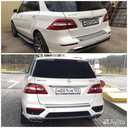 Тюнинг Mercedes ML 63 AMG w166