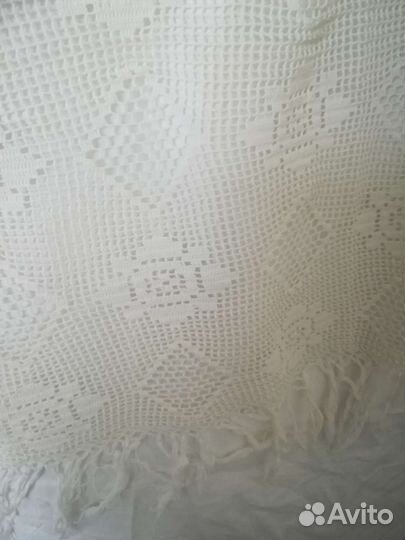 Скатерти из СССР, лен хлопок