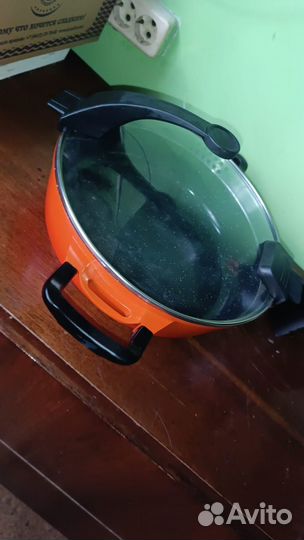 Сковородка с крышкой Berghoff Virgo Orange