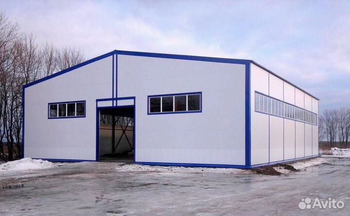 Арочный ангар