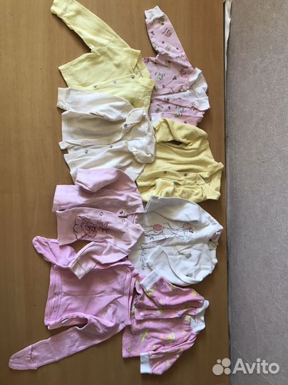 Детские вещи с 0 до 1 года