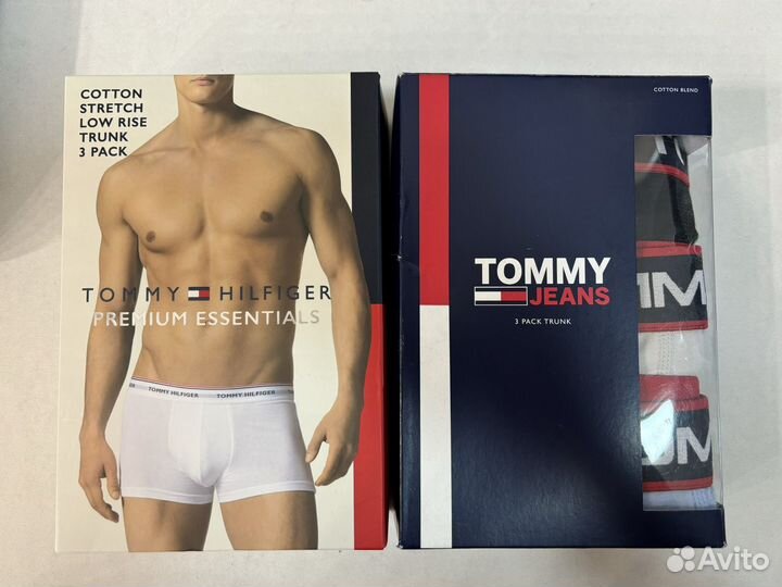 M, L комплект мужских боксеров Tommy Hilfiger