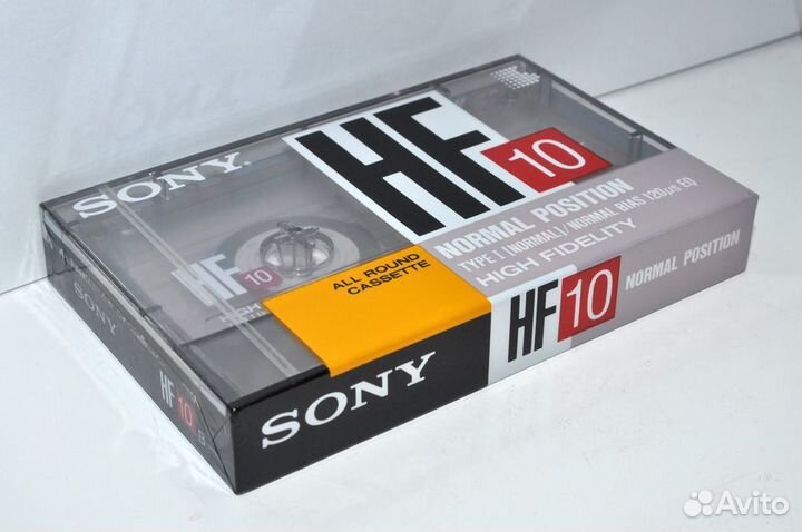 Аудиокассета sony HF 10 japan market (1194)
