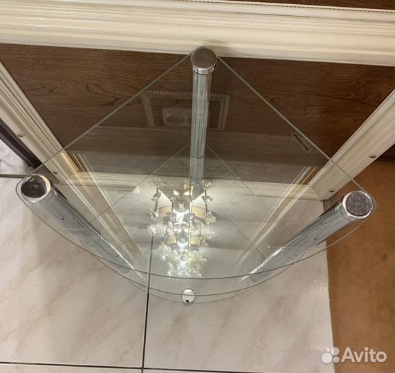 Полка этажерка 3-х яруская угловая