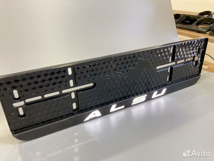 Номерные рамки с подсветкой