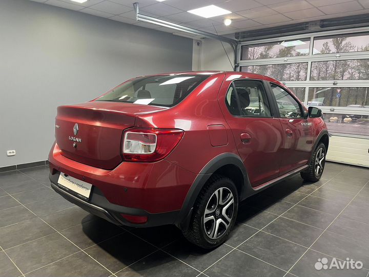 Renault Logan 1.6 CVT, 2018, 46 338 км