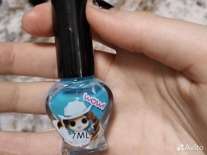 Лак для ногтей детский