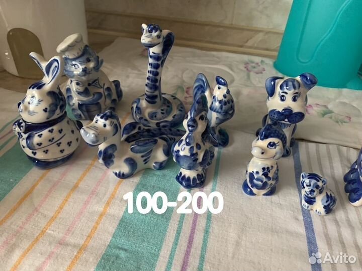 Посуда гжель