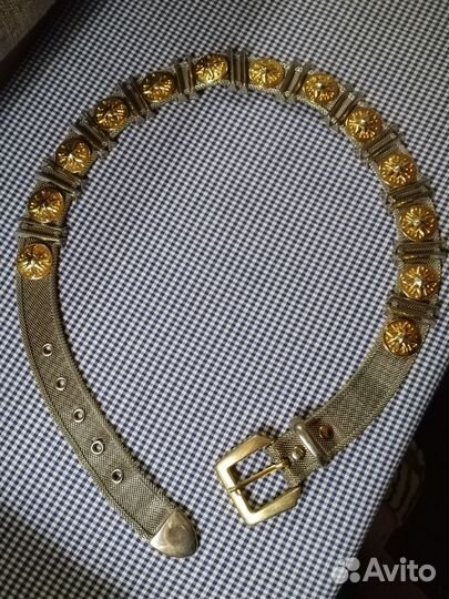 Женский ремень железный