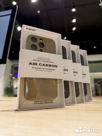 Чехол K-DOO Air Carbon для iPhone