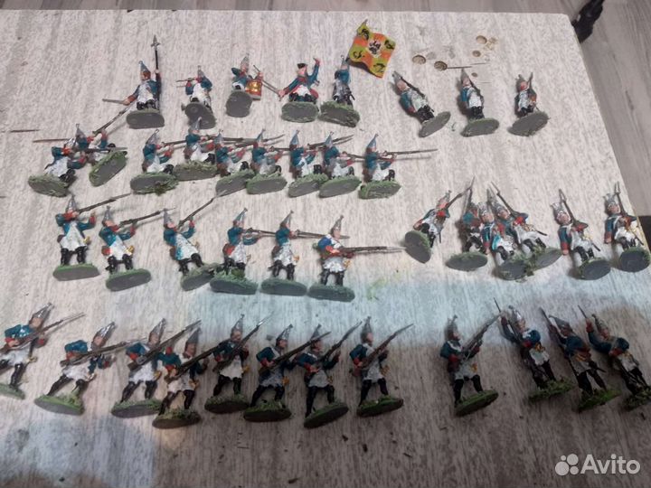 Солдатики 1:72. Армии Рос. и Прус Семилетней войны