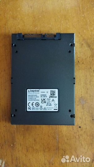 Жесткий диск ssd 256gb Kingston