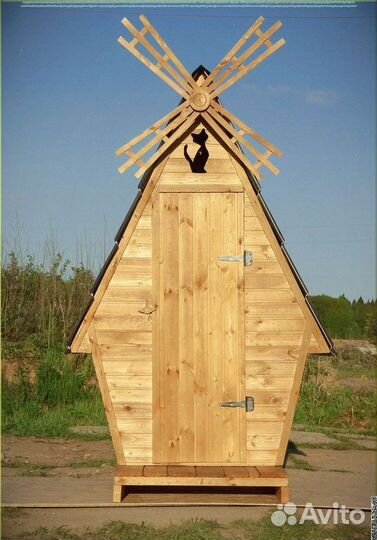 Уличный туалет домик с установкой кгч 749