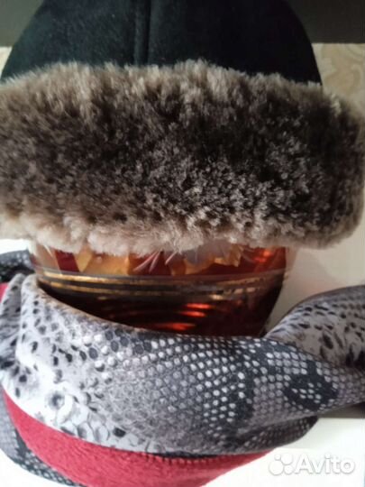 Шапка дубленая кожа размер 58