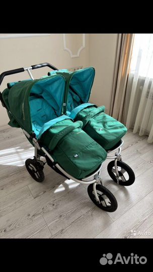 Коляска для двойни bumbleride indie twin