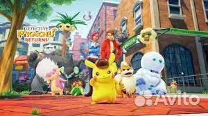 Detective Pikachu Returns игры для Nintendo Switch