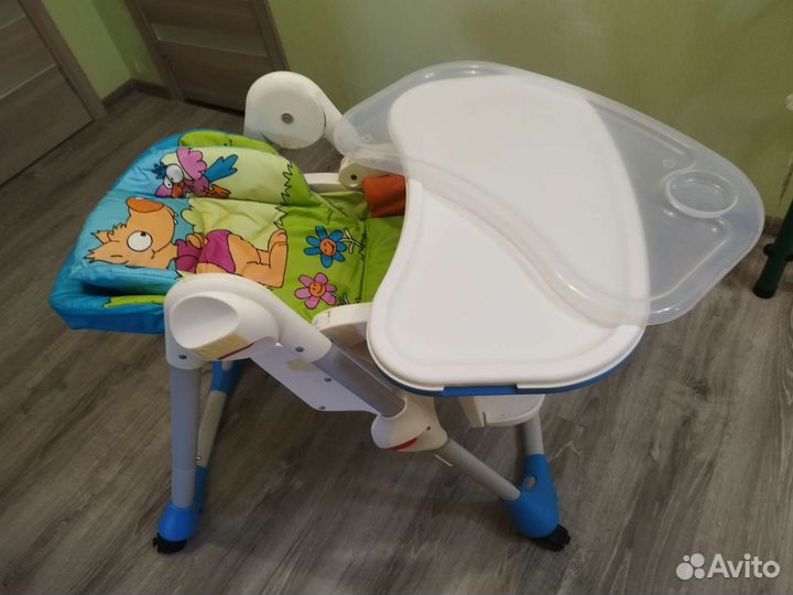 Стульчик для кормления chicco polly