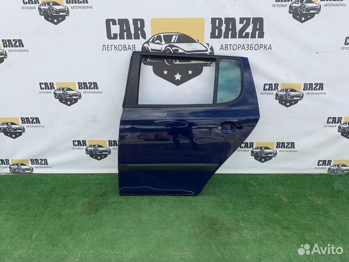 Дверь задняя левая L Skoda Fabia
