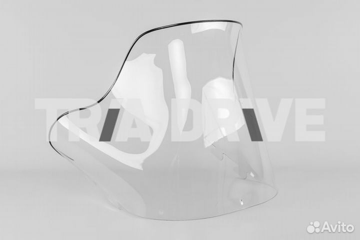 Стекло ветровое на снегоход Polaris Widetrak(3мм)