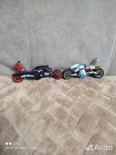 Lego Ninjago уличная погоня