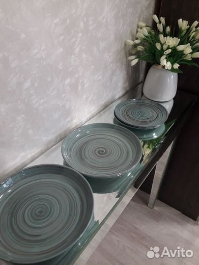 Набор тарелок новый, 4шт