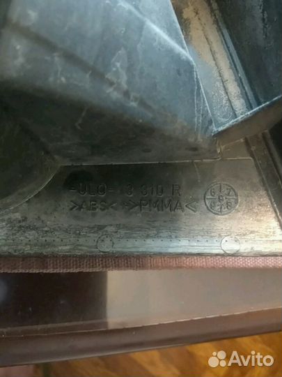 Оригинальный задний фонарь на М.Б А170