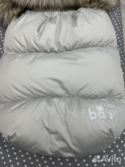 Зимний конверт в коляску/ на выписку Luxury Baby