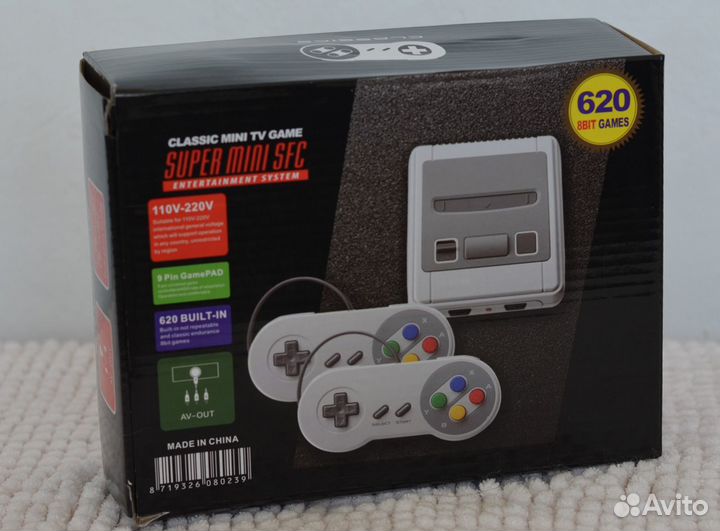 Игровая консоль ретро Super Mini SFC, 8bit