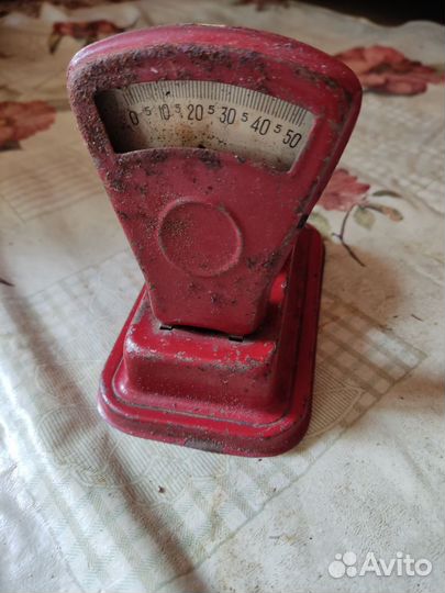Игрушка весы СССР металл
