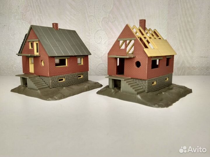 Железная дорога 12мм.строения Auhagen и другие