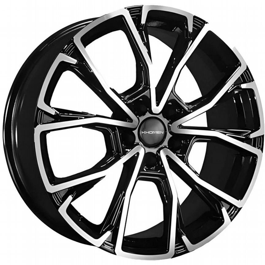 Диски Khomen KHW1907 7.5x19 5x108 ET36 D65.1 Black-FP