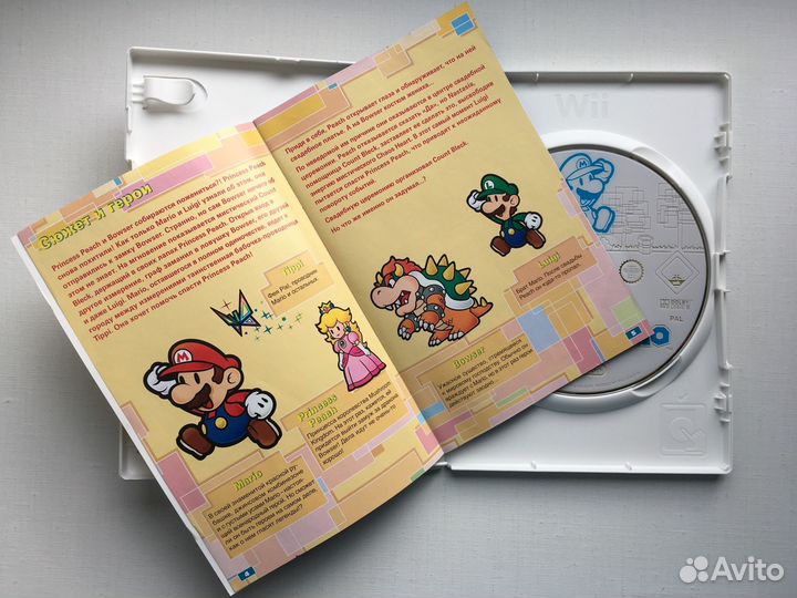 Игра Super Paper Mario на Wii