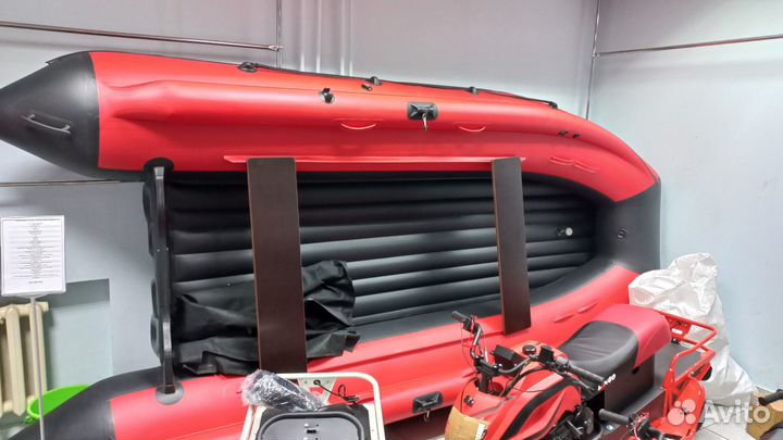 Лодка пвх Reef Triton 370 S-Max + инт.ф/борт Новые