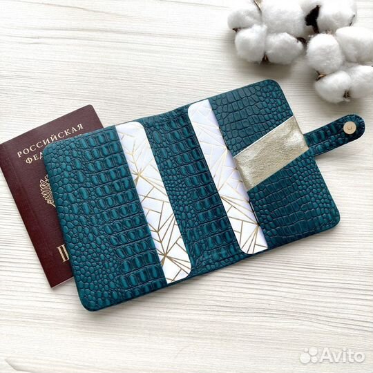 Новая обложка на паспорт ручная работа