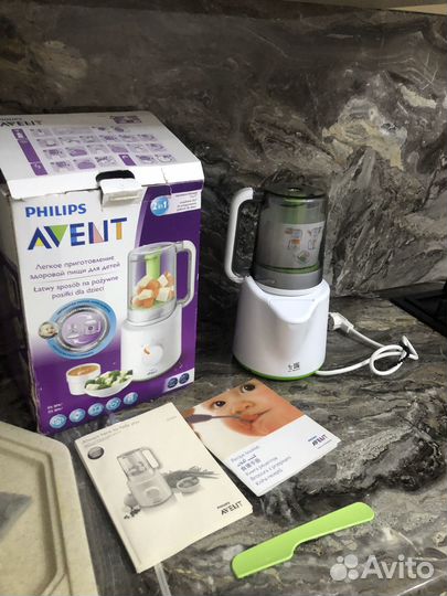 Пароварка блендер philips avent