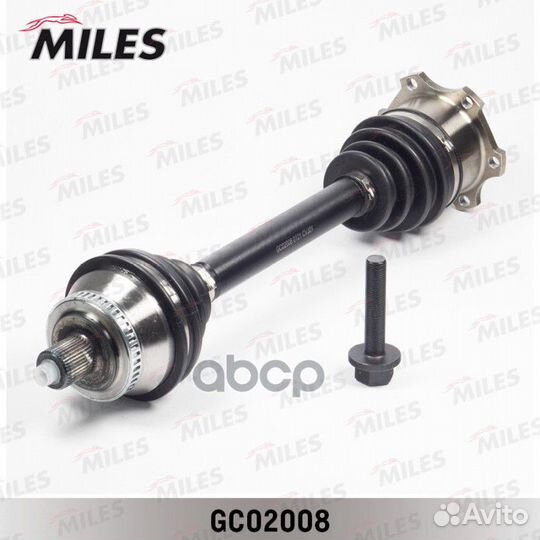 Привод в сборе audi A4 2.8 95-01 прав. (ABS) gc