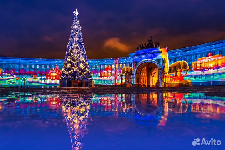 Новый год в Питере из Белгорода