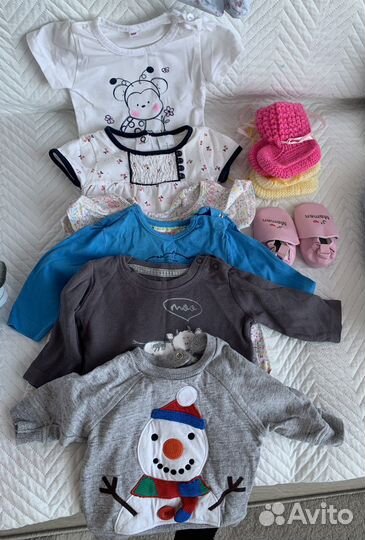 Вещи пакетом 0 - 6 месяцев