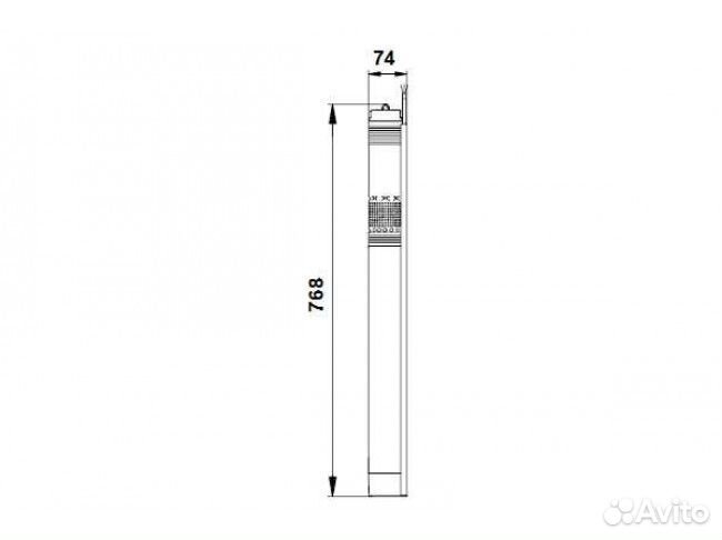 Насос скважинный Grundfos SQE 2-70