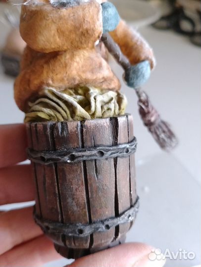 Ватная игрушка