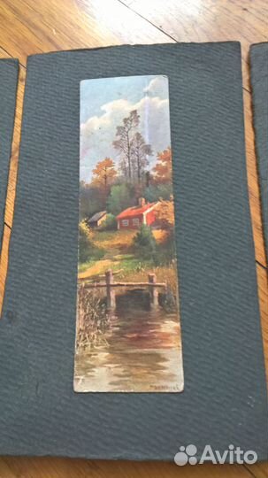 Цветные литографии. Модерн. Начало 20 века