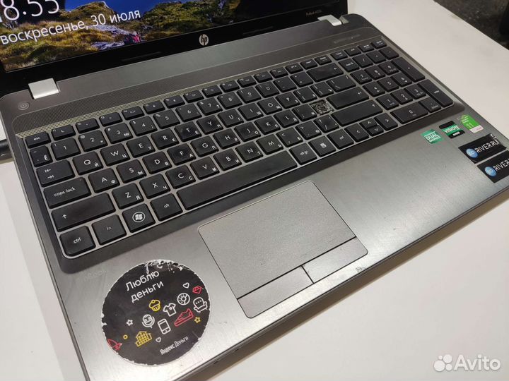Ноутбук для офиса HP ProBook 4535sсеребряный