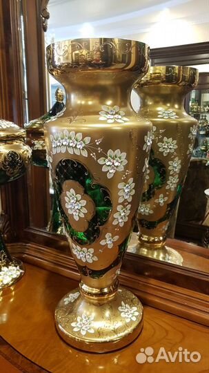 Вазы Богемия Смальта Лепка