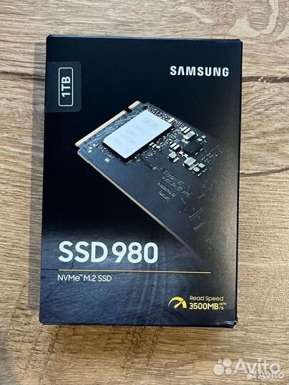 Новый Ssd samsung 980 1tb