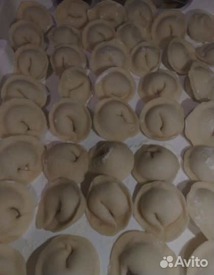 Домашние пельмени, вареники