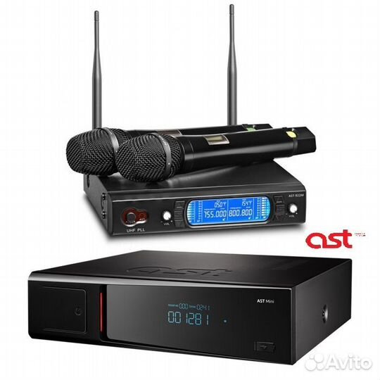 Караоке AST-mini + AST-922M беспроводной караоке М