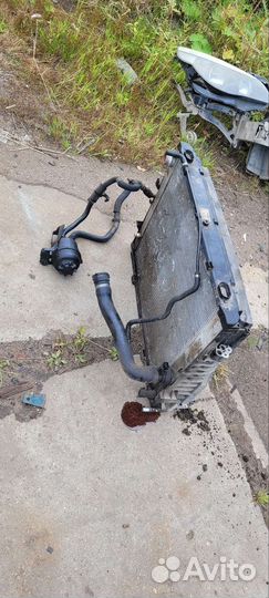 Кассета радиаторов bmw e60 n52 m54