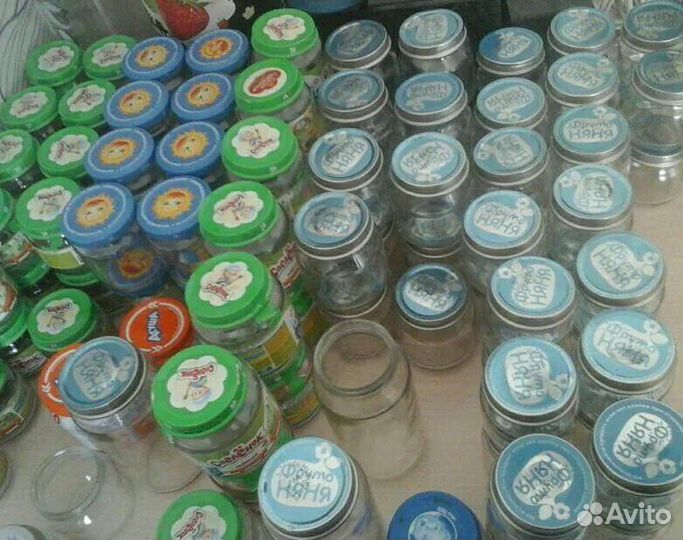 Баночки из под детского питания
