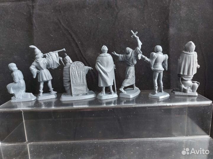 Солдатики.Копии Mokarex.Резинопластик